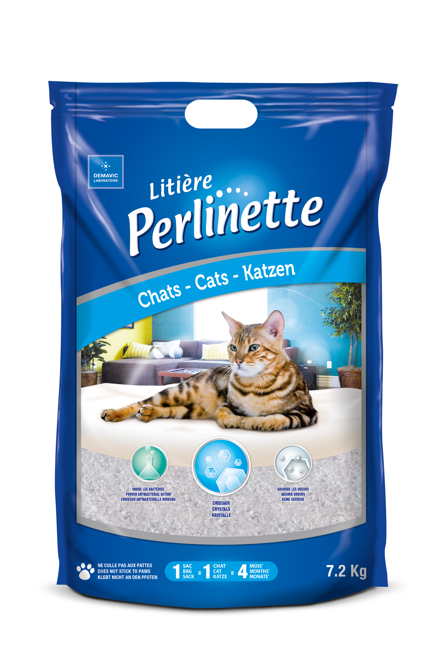 Litière Silice Perlinette