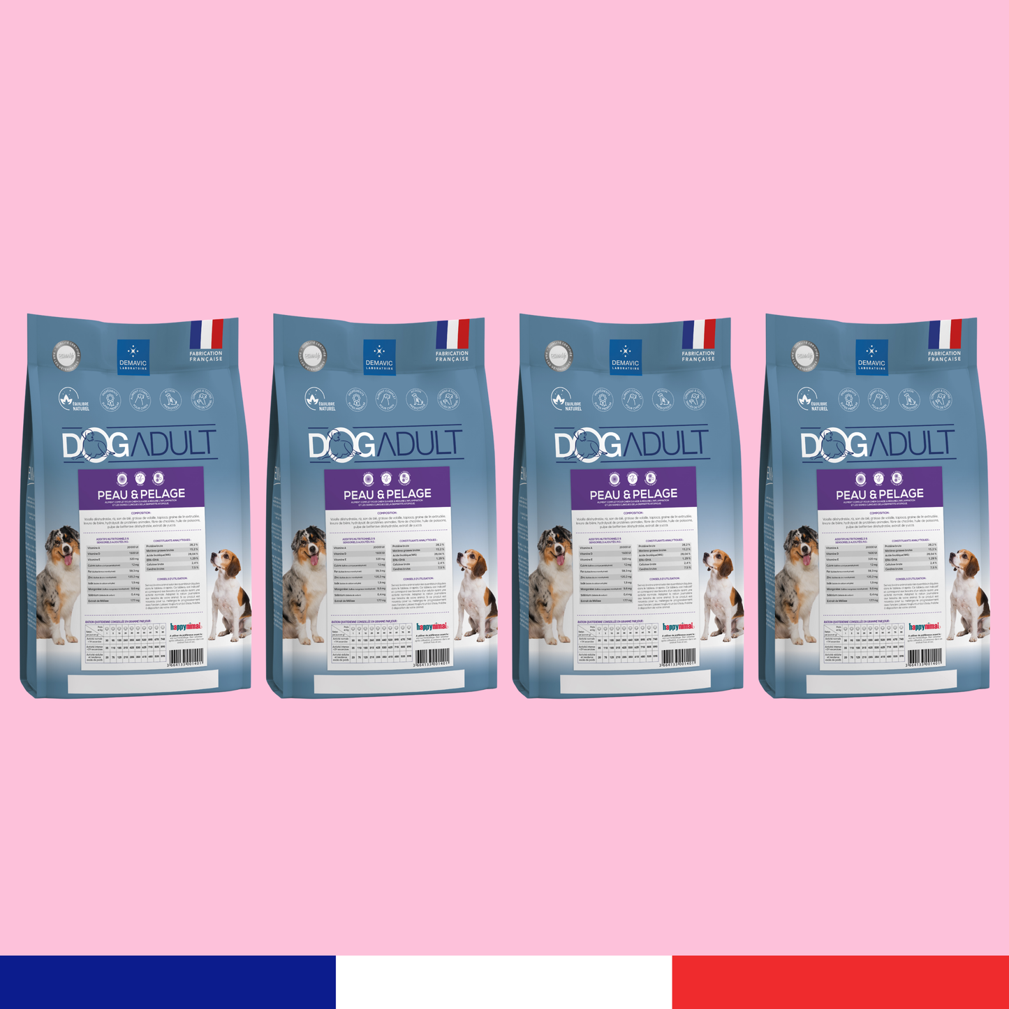 Dogadult Peau & Pelage x4