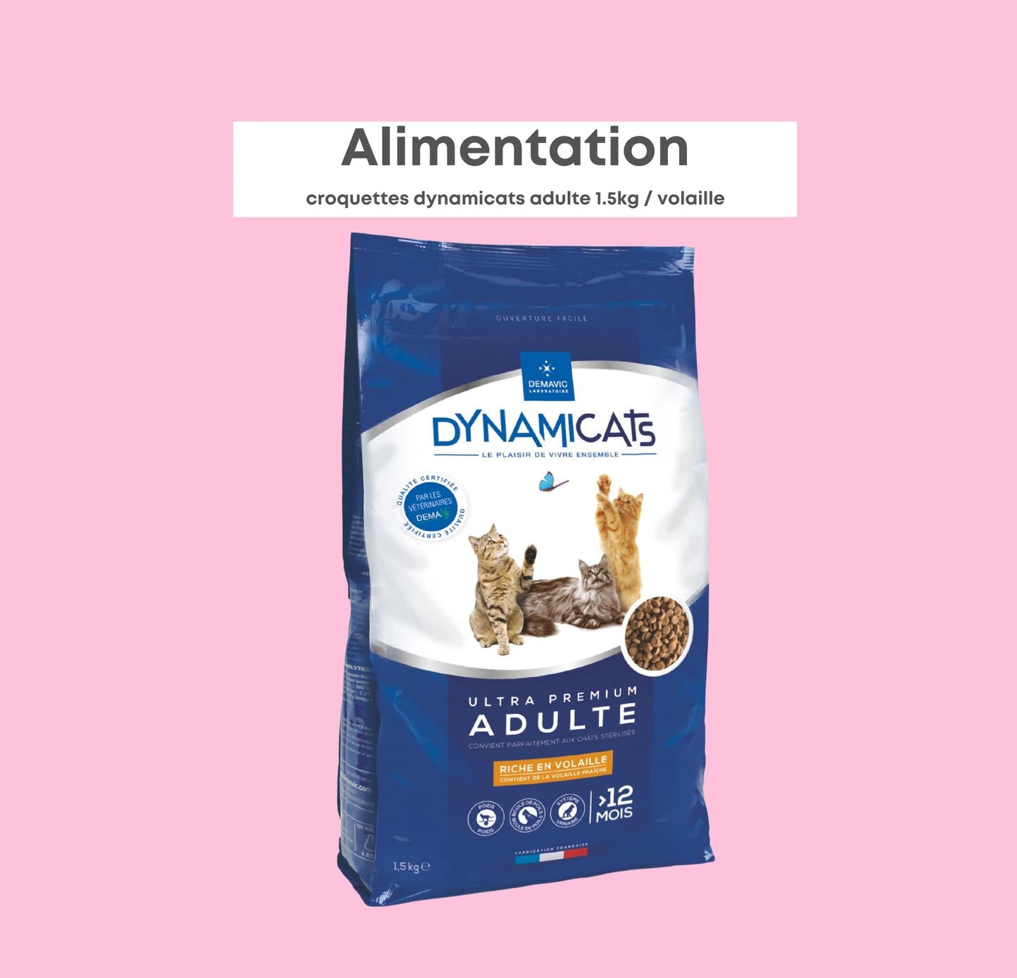 Dynamicats Adulte Volaille