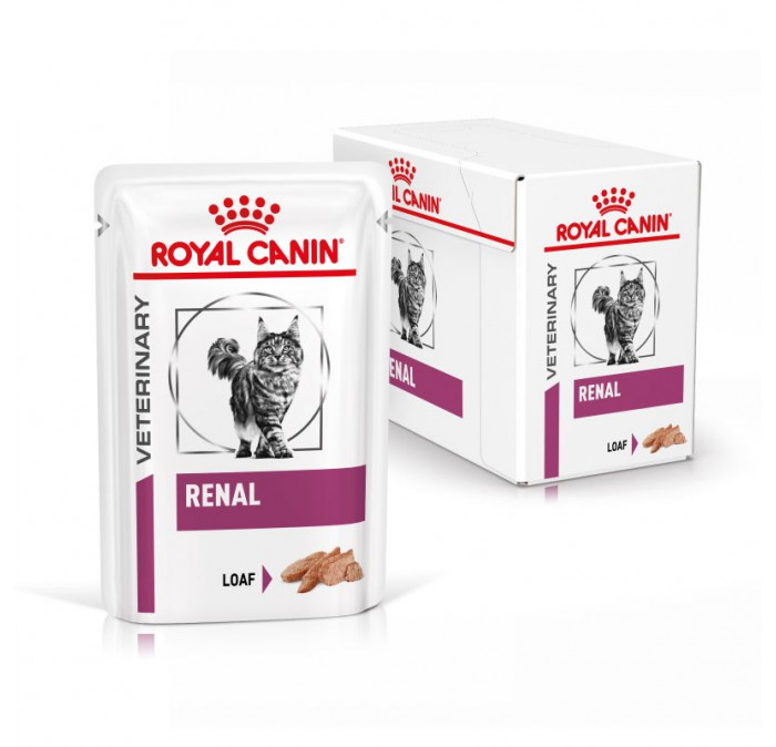 Veterinary Diet Cat Renal 12 Boites De 195g Au Poulet Royal Canin