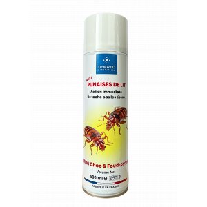 Lot de 12 Anti punaises de lit pour Habitat - 500 ml
