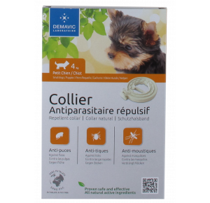 Collier insectifuge chiot...