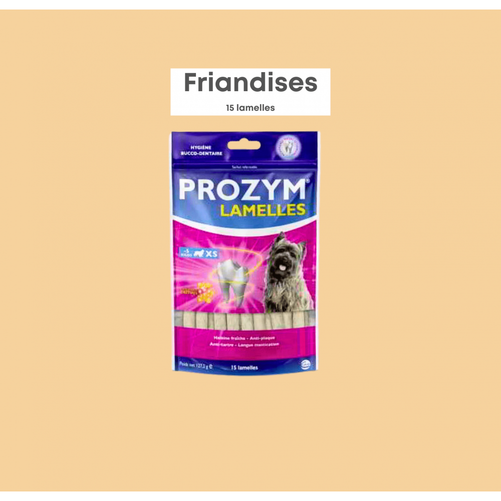 PROZYM LAMELLES XS (plus de 5 KG) - 15 lamelles