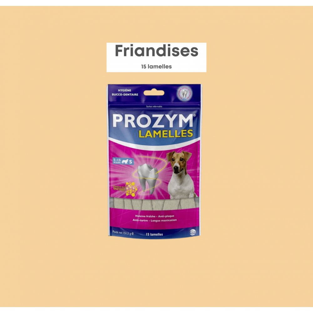 PROZYM LAMELLES XS (plus de 5 KG) MINI - 15 lamelles