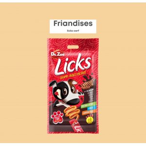 Friandise à lécher pour chien - Cerf