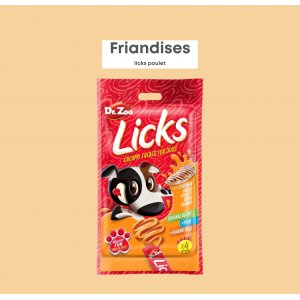 Friandise liquide à lécher pour chien