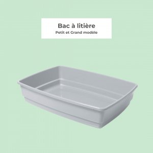 Bac à litière (petit et...