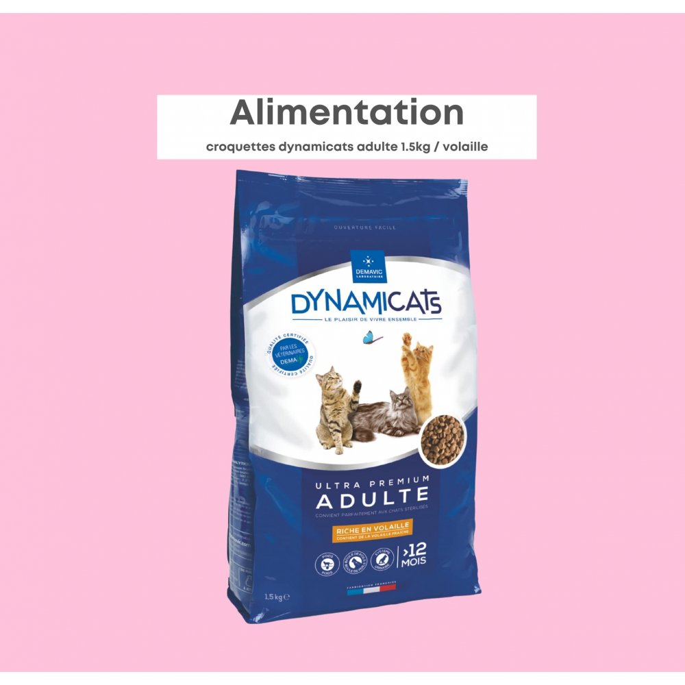 DYNAMICAT ADULT VOLAILLE 1,5 kg