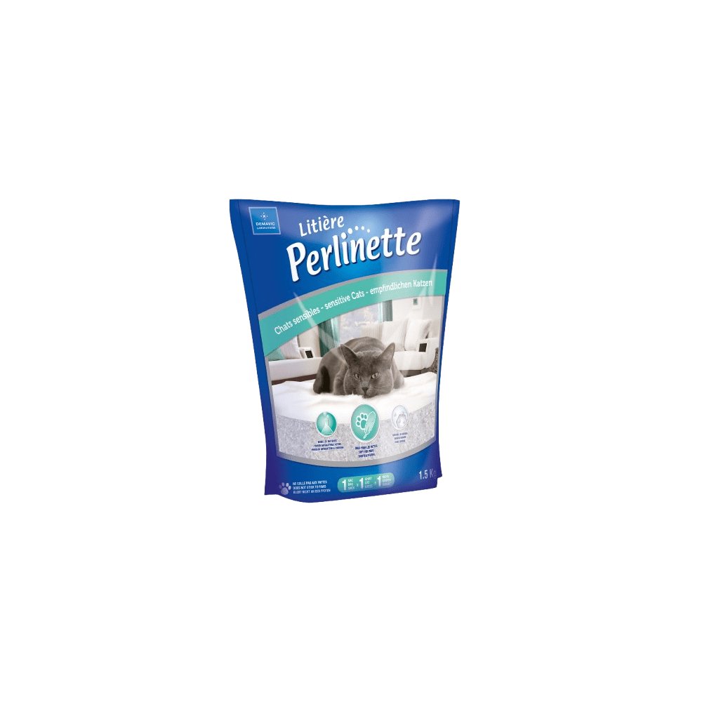 Litière Silice Sensible Perlinette