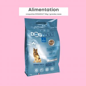 Croquettes françaises pour chien grandes races
