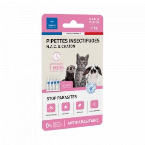 Pipettes Insectifuges Chats