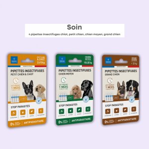 Pipettes Insectifuges Chiens
