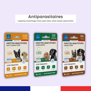 Pipettes Insectifuges Chiens