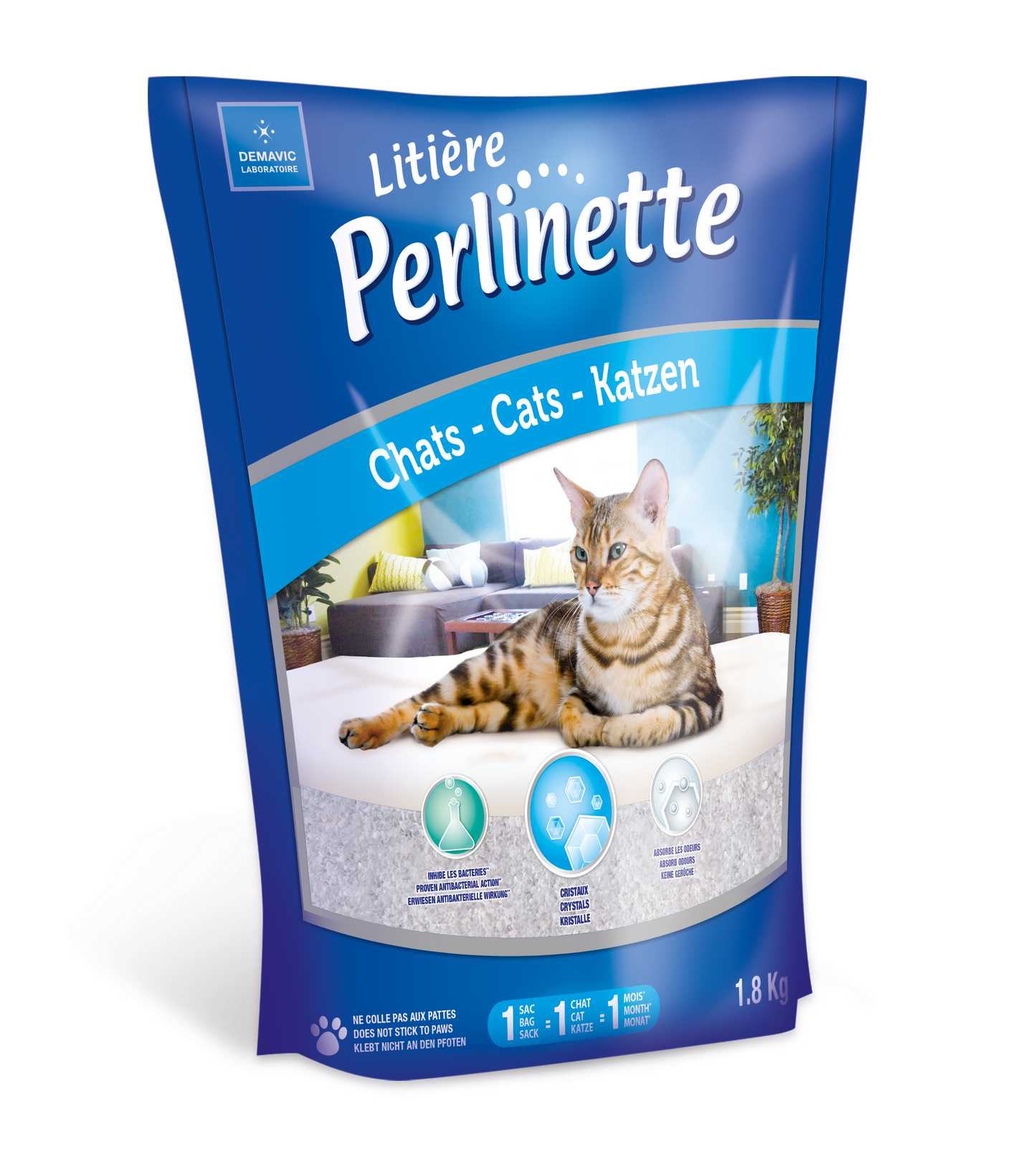 Litière Silice Perlinette