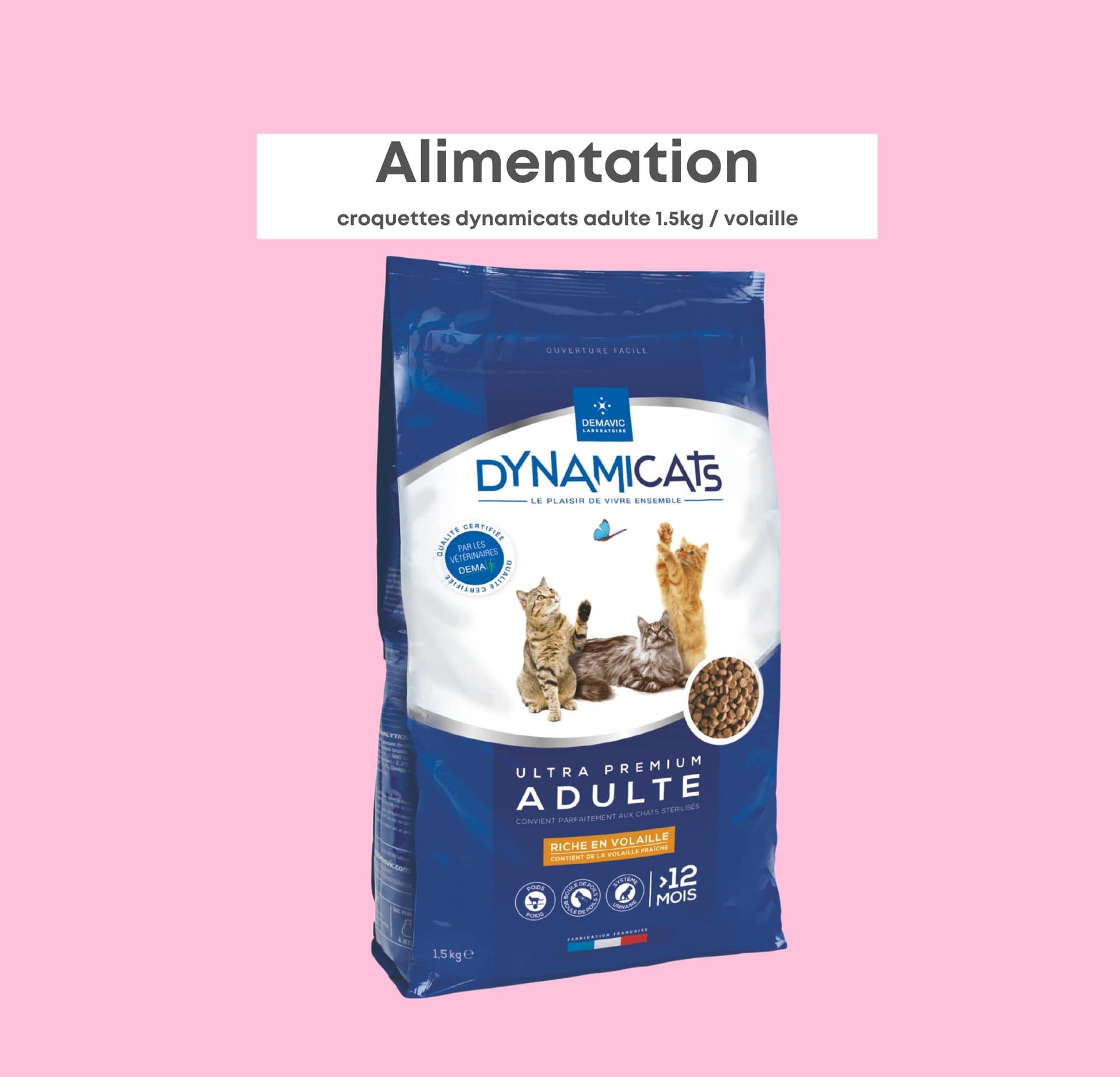 Dynamicats Adulte Volaille