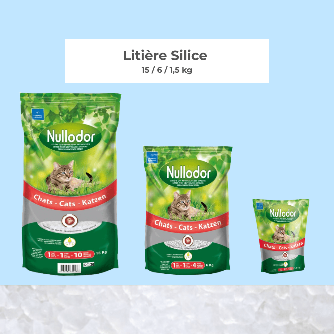 Litière Silice Nullodor*