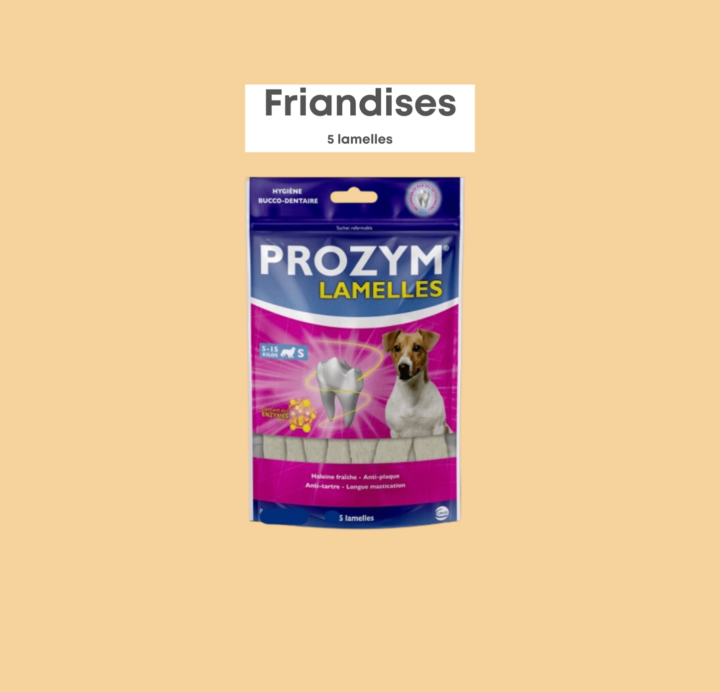 PROZYM LAMELLES S (5-15KG) MINI - 5 lamelles