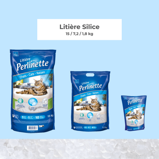 Litière Silice Perlinette