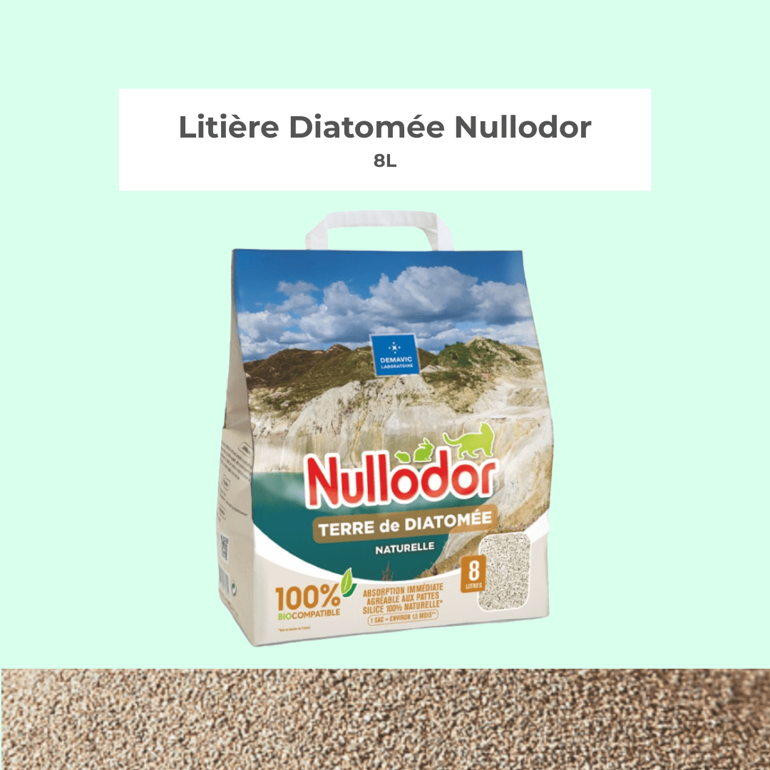 Litière Diatomée Nullodor 8L*